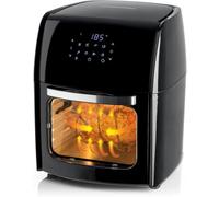 GOURMETmaxx Friggitrice digitale XXL ad aria calda 12 litri | Frittura senza grassi, friggitrice, forno e grill rotante in un unico apparecchio | Con 9 programmi e funzione timer