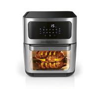 GOURMETmaxx Friggitrice digitale XXL ad aria calda da 12 litri - forno, griglia e friggitrice con finestrella | Preparazione a basso contenuto di grassi e delicata quasi senza olio | 9 programmi,