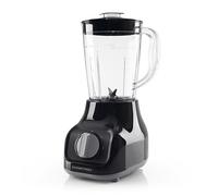 GourmetMAXX Frullatore 1L Per Shakes E Smoothie Frullatore Mixer Nero [EEK: no]