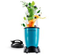 GOURMETmaxx Frullatore Mr. Magic 4 pezzi | Frullatore per frullati con capacità di 400 W e 500 ml | Frullatore compatto con coperchio | Pratico per frullati, salse, salse e altro ancora | Facile da