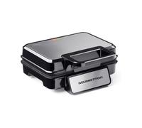 GOURMETmaxx Macchina per Waffle 2 Belgi Antiaderente Cool-Touch Maniglia