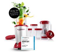 GOURMETmaxx Mr Magic Frullatore a immersione Smoothie Maker Frutta Spremiagru...