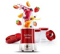 GOURMETmaxx Nutrition Blender Smoothie Maker con set di accessori XXL 11 pezzi