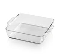 GOURMETmaxx Pirofila per friggitrice ad aria calda e forno - 800 ml | Stampo rettangolare in vetro borosilicato | Pirofila piccola per la preparazione, la cottura e il servizio, per friggere, ecc.