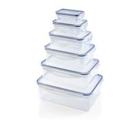 GOURMETmaxx set lattine salvafreschezza 12 pezzi chiusura a clic contenitore ...