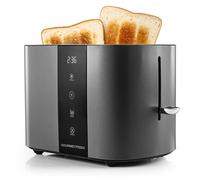GOURMETmaxx Tostapane 2 Fette Doppio Slot Toast Pane Tostatore Con Display Touch