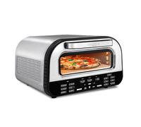 Gourmia Indoor Pizza Oven Air Fryer Toaster - 1800W Countertop Multi-Cooker with Pizza Stone, Digital Controls & 6 Presets - Bake, Toast, Broil, Dehydrate & More