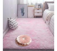 GOUSANG Tappeto Salotto Moderno 230 x 340 cm Peluche Grande Soffice e Morbido Morbido e Soffice per Soggiorno, Camera da Letto e Ingresso, Rosa Chiaro