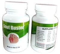 Gout Buster Vitalee Nanomed Compresse per Sollievo Rapido 60 Capsule