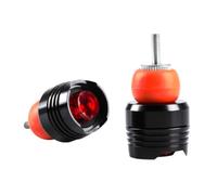 Goutdori 1 Paio di Tappi per estremità della Luce del Manubrio Luce per Bici in Alluminio Impermeabile a 3 modalità Adatta per Barre da 18, 5-22 mm