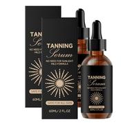 Gouttes de Bronzage Sans Soleil,60ml Pour Stimuler Naturellement La Mélanine,Améliorent le Teint Naturel de la Peau,Gouttes de Bronzage Liquides Hydratantes Naturelles Sans Soleil (2)