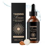 Gouttes de Bronzage Sans Soleil,60ml Pour Stimuler Naturellement La Mélanine,Améliorent le Teint Naturel de la Peau,Gouttes de Bronzage Liquides Hydratantes Naturelles Sans Soleil (1)