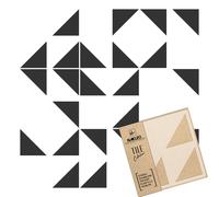 GOUVEIA Piastrella piatto riutilizzabile Stencil Geometrica Moderno