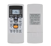 GOUYESHO AR-JE4 - Telecomando di ricambio universale per condizionatori d'aria Fujitsu AC A/C AR-JE6 AR-PV1 AR-JE4 AR-NJ1 AR-JE5 AR- JE3 AR-PV2 AR-PV4 AR-DJ5 AR-JE10 AR-JE11 ARJE6 ASY7FMAD