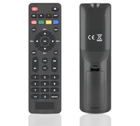 GOUYESHO Nuovo Telecomando di ricambio per Tele System Digital Terrestrial Decoder TS6815 T2HEVC DVB-T2 HEVC HD HDR HLGC, Non applicabile ad altri telecomandi (senza voce)