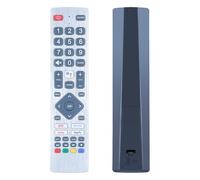 GOUYESHO Nuovo telecomando di ricambio SHWRMC0133 per Sharp Aquos Ultra HD Smart TV compatibile con 24BI6EA 32BI5EA 40BI5EA 40BL2EA 40BN6EA 43BL5EA 43BN5EA 55BL5EA 65BL3EA (senza funzione vocale)
