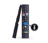 GOUYESHO RM-C3250 RMC3250 - Telecomando di ricambio per JVC Smart HD 4K TV LT-32CA690 LT-40CA890 LT-43C700 LT-50CA890 LT-55CA890 con pulsanti Netflix, Youtube, Prime Video e Google Play