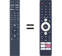 GOUYESHO Telecomando di ricambio per Cecotec A A3 Series ALH30032 ALH00032N Smart TV