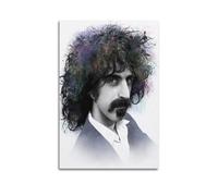 GOUYOONL Poster decorativo da parete con il cantautore Frank Zappa, poster decorativo da parete su tela, stampa moderna, per camera da letto, per camera da letto (60 x 90 cm)