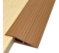 GOUZIBHD Profilo di Compensazione Dell'altezza,Striscia Divisoria,Striscia di Soglia,Striscia di Transizione,Strisce di Copertura per Pavimenti per Piastrelle,Laminato e Parquet(Size:6.56ft/2m)