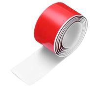GOUZIBHD Striscia di Transizione Autoadesiva in Vinile, Striscia Divisoria Piatta per Porte di Casa, Transizione per Pavimenti in PVC per Unire Fessure, Bordatura per Soglia(Size:2m/6.56ft)