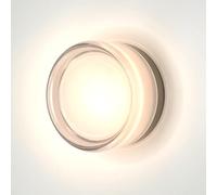 Gouzloyed Applique da Parete Interno LED Illuminazione per Interni 9W Lámpara de Pared Interno Moderna 230V Applique Camera da Letto 3000K Blanco Cálido para Pared Dormitorio Pasillo (Bianco)