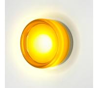 Gouzloyed Applique da Parete Interno LED Illuminazione per Interni 9W Lámpara de Pared Interno Moderna 230V Applique Camera da Letto 3000K Blanco Cálido para Pared Dormitorio Pasillo (Arancione)