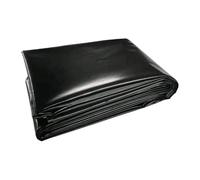 GOUZOO Telo per Laghetto 1650 x 2500 cm Flessibile Resistente Sottofondo Giardino Stagni Pre Tagliato per Laghetto da Giardino per Laghetti Pesci, Fontane, Giardini e Cascate, Nero