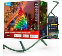 Govee Christmas Sparkle String Lights, Decorazioni Natalizie per Interni, Luci RGBWIC da 30M con 375 LEDs per Decorazioni Natalizie, Oltre 140 Modalità di Scena, Controllo APP Intelligente con Alexa