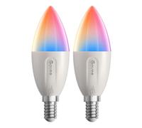 Govee E14 Lampadina Intelligente RGBWW, Compatibile con Matter, Alexa e Google Assistant, 450LM, Controllo di Gruppo, 4.8W, fai da te, 16 Milioni di Colori, 54 Scene, Set di 2