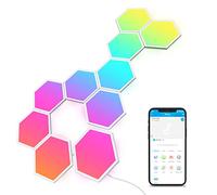 Govee Glide Hexagon LED Panel, 10 Pannelli Esagonali RGBIC Smart