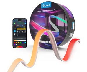 Govee H61E5 COB Strip Lights Pro 3m | Striscia LED | Wi-Fi, Bluetooth, RGBICW