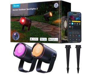 GOVEE H7093 RGBICWW OUTDOOR SPOTLIGHTS