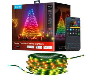Govee H80C4 Christmas String Lights 2S 20m | Luci di Natale | RGBWIC