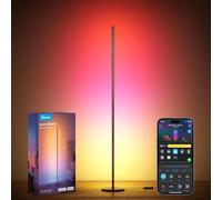 Govee Lampada a stelo a LED, WiFi RGBIC, funziona con Alexa e Google Assistant, controllo app, 16 milioni di colori, 58 modalità di scena, modalità musica, modalità fai da te