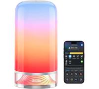 Govee Lampada da Comodino LED RGBICWW, Lampada Touch da Tavolo 500lm