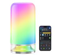 Govee Lampada da Comodino LED RGBICWW, Lampada Touch da Tavolo con 64 Modalità Scena e 8 Modalità Musica, Funziona con Matter, Compatibile Alexa, 500 Lumen, 2700-6500k, per Soggiorno e Camera da Letto