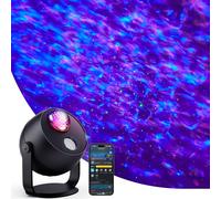 Govee Proiettore Stelle Soffitto di Onde Oceaniche con Effetti Dinamici, Compatibile con Matter e Alexa, oltre 40 Modalità Scena, 18 Opzioni di Rumore Bianco, per Camera da Letto(senza Adattatore)
