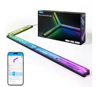 Govee RGBIC - Lampada da parete a LED per gaming Glide Wall Light, con forme e colori fai da te, 60 + effetti di scena, compatibile con opaco e Alexa, luce da gioco, 3pcs e 1 angolo
