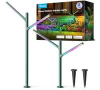 Govee RGBWWIC - Lampada da giardino a LED IP66, altezza e forma fai da te, 16 milioni di colori e 64 modalità, compatibile con Alexa, 2700 - 6500 K