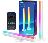 Govee Smart LED Light Bars, WiFi da 15 Pollici con Doppie Perle Luminose, Barre Luminose con Diverse Opzioni Adatte a TV da 45-70 pollici, Funziona con Alexa e Google Assistant, Colore Bianco