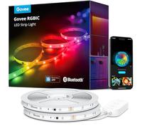 Govee Striscia LED 20M, RGBIC LED Strisce con Controllo a Segmenti, Sincronizzazione Musicale, 64 Modalità Scena, Controllabile tramite App, Cambio Colore, per Casa, 2 Rotoli di Strisce da 10m