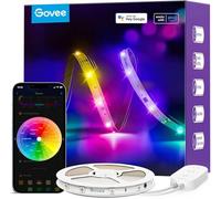 Govee Striscia LED Intelligente RGBIC 5m, Compatibile con Alexa | Compatibile con Google Assistant, Controllo segmenti fai da te, Gestione tramite App, Sincronizzazione musica
