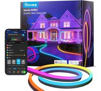 Govee Striscia LED Neon da Esterno 10 m, Striscia LED RGBIC Impermeabile IP67 con 64+ Scene, Sincronizzazione Musica, Cortile Giardino Patio Decorazione, Funziona con Alexa e Google Assistant