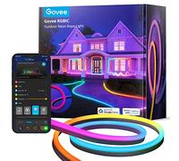 Govee Striscia Luminosa LED Neon da Esterno 10M, Controllo APP&WiFi, IP67 | 16M Colori DIY, 64+ Modalità Scena, Sync Musica, Alexa&Google Assistant, Install. Facile, Giardino/Cortile/Muri/Sentiero