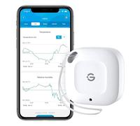 GoveeLife Termometro igrometro Bluetooth, 80 m, dispositivo intelligente di temperatura e umidità con notifica di applicazione, 2 anni di conservazione ed esportazione di dati gratuiti, per