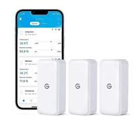GoveeLife Termometro igrometro Bluetooth, connotifiche e memorizzazione, per serra e cantina