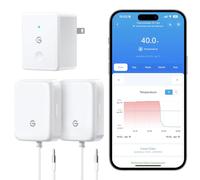 GoveeLife Termometro WiFi per frigorifero con allarme, misuratore di temperatura digitale wireless per congelatore con controllo tramite app, 2 anni di esportazione dati gratuita, per casa, cucina
