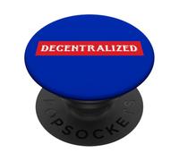 Governance Blockchain Bitcoin Open Source decentralizzata BTC PopSockets PopGrip Adesivo
