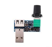Governatore del ventilatore USB del centro di rame puro per il | Controllo continuo, uscita 2,5 V-7,5 V, regolazione regolare, compatibile con la maggior parte delle ventole USB da 5 V